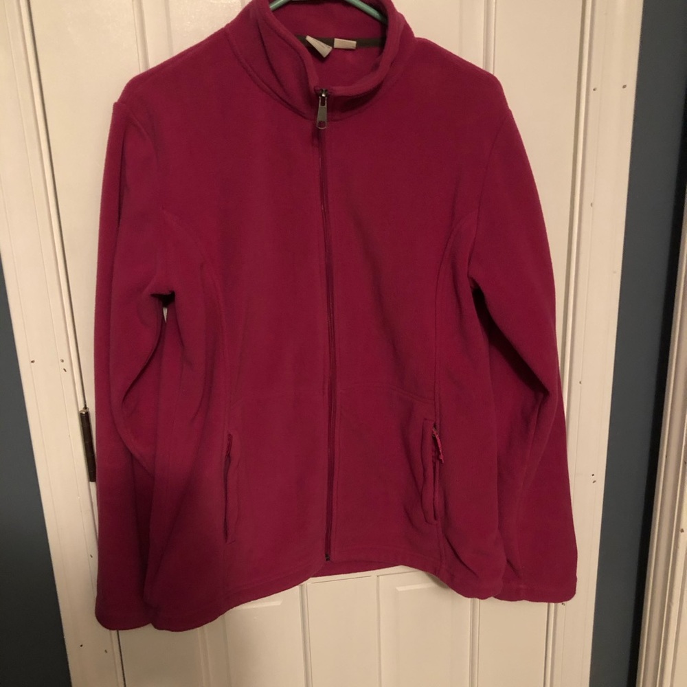 Fushia colored fleece